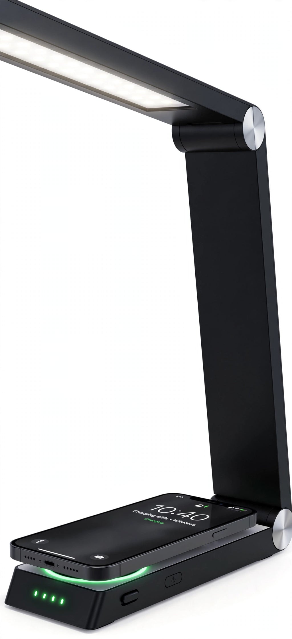 4-in-1 LED Desk Lamp with Wireless Charging