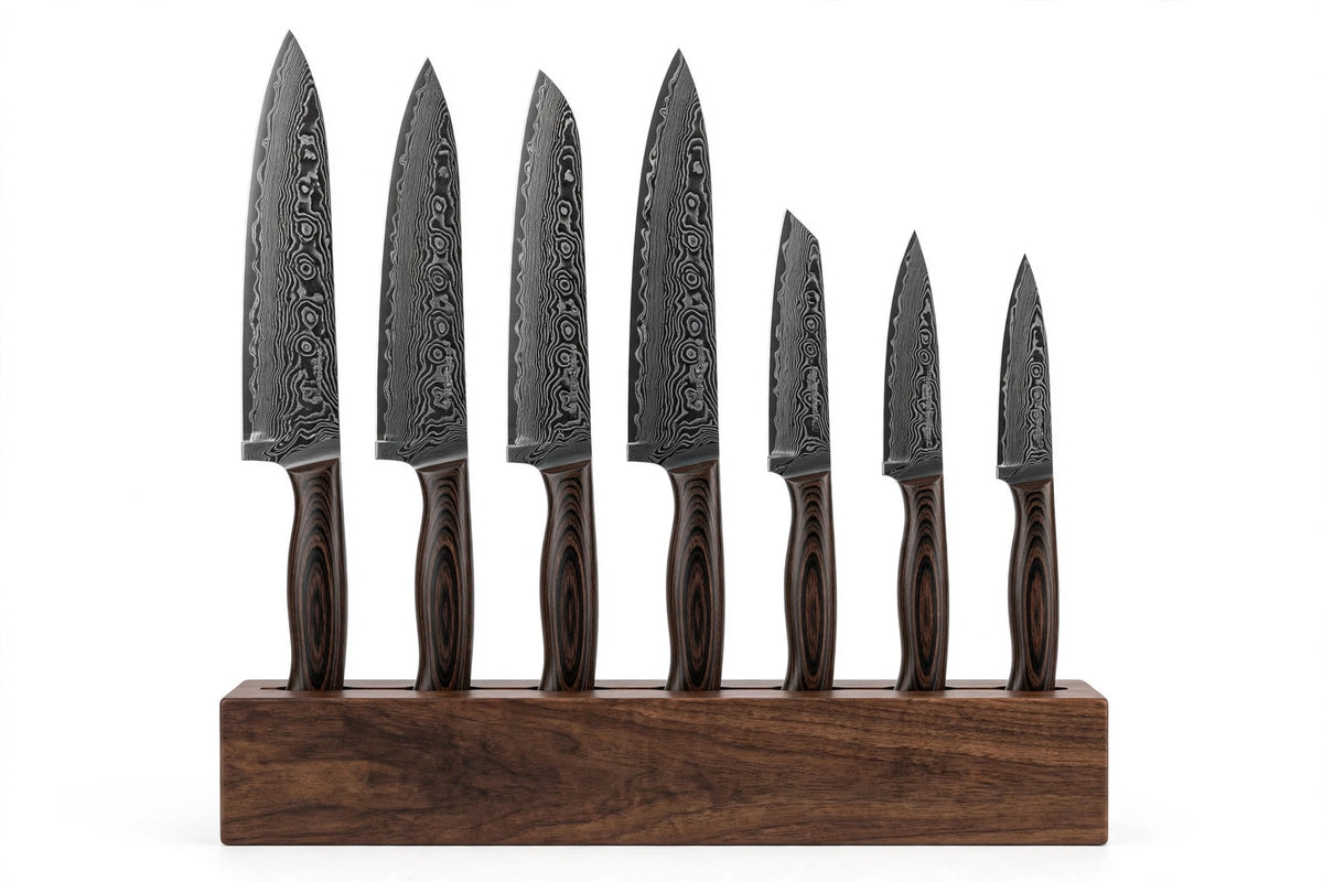 Set de cuțite de bucătărie Damascus Style